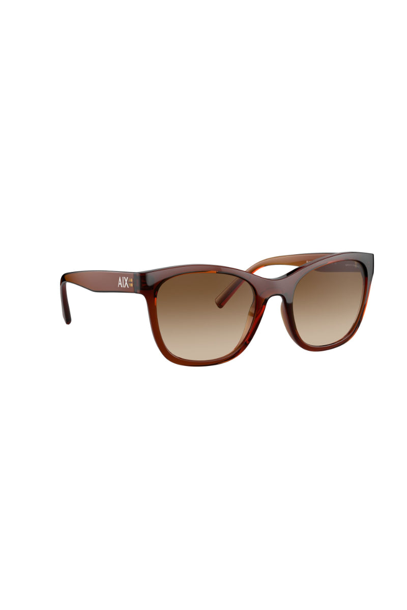 Lentes De Sol Shiny Havana Exchange Armani