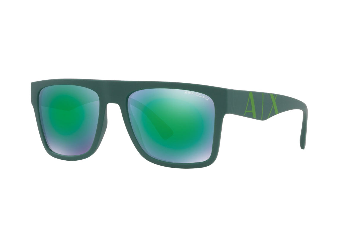 Lentes de Sol Matte Green Exchange Armani