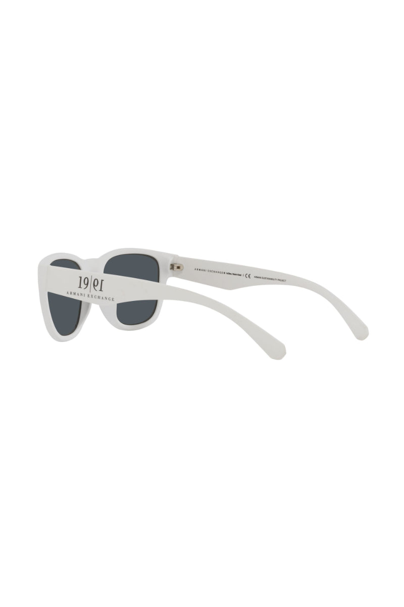 Lentes De Sol Blanco Armani Exchange Sustentable