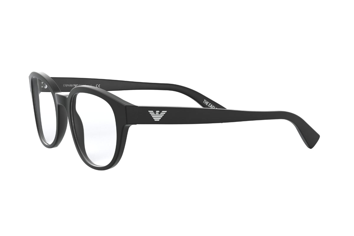 Lentes Ópticos Matte Black Emporio Armani