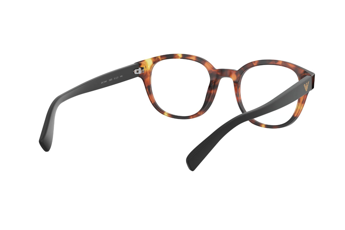 Lentes Ópticos Shiny Honey Havana Emporio Armani