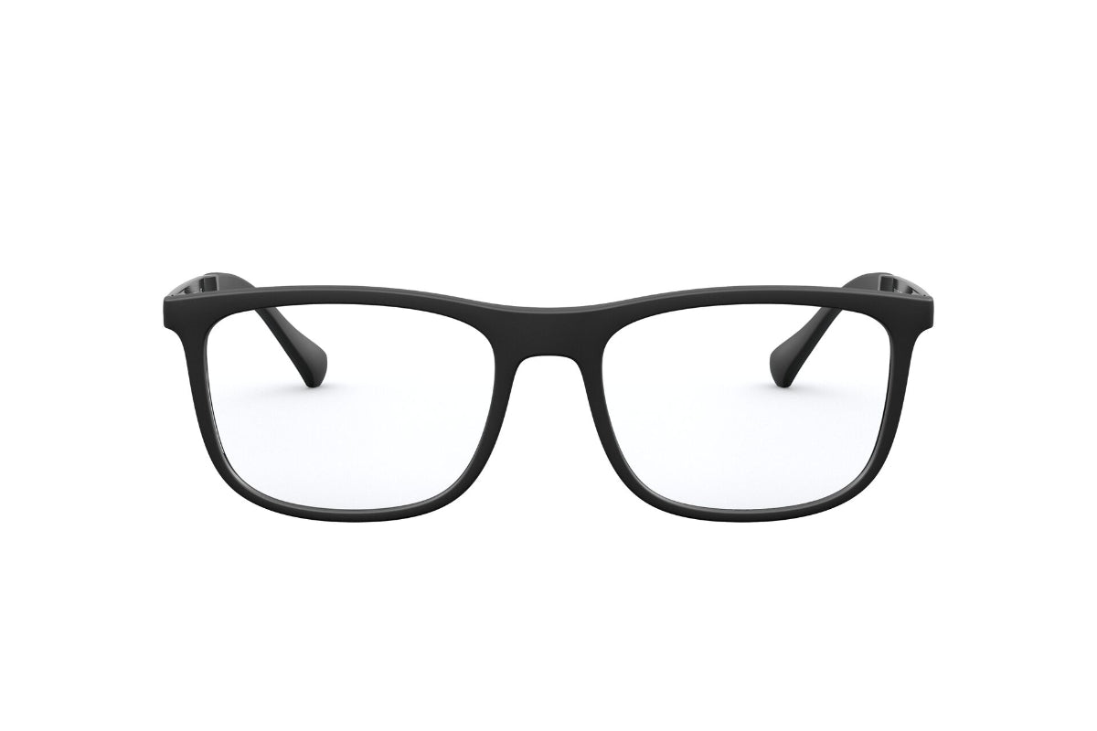 Lentes Opticos Black Rubber Emporio Armani