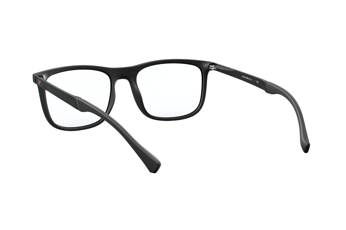 Lentes Opticos Black Rubber Emporio Armani