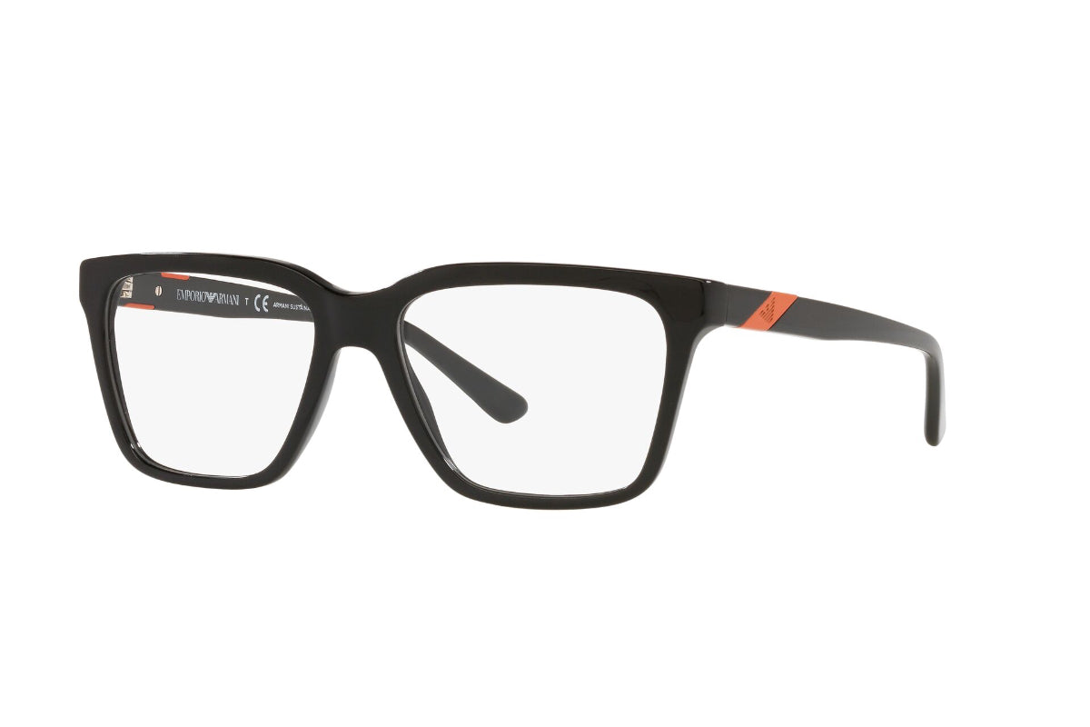 Lentes Opticos Negro Emporio Armani