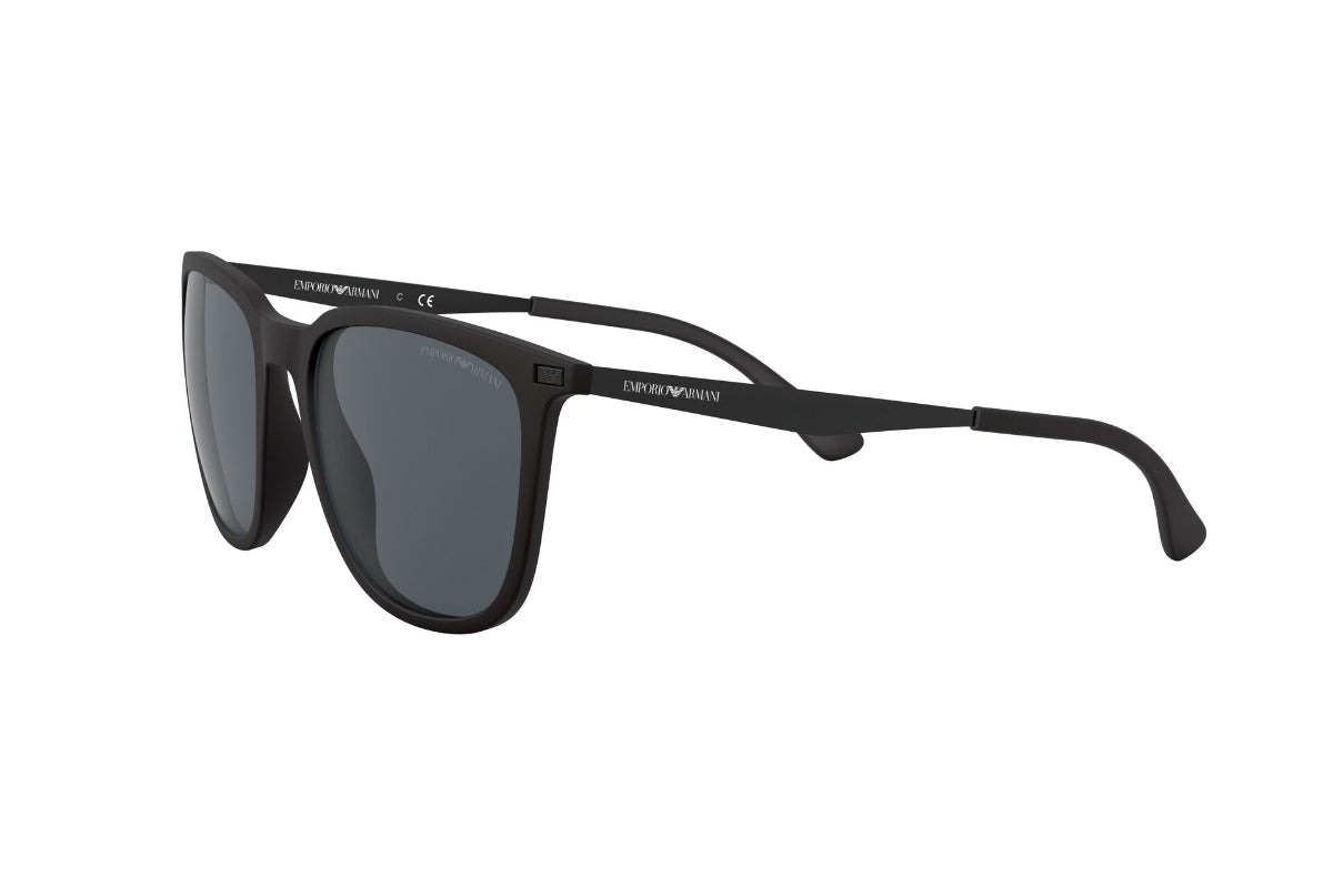 Lentes de Sol Matte Black Emporio Armani