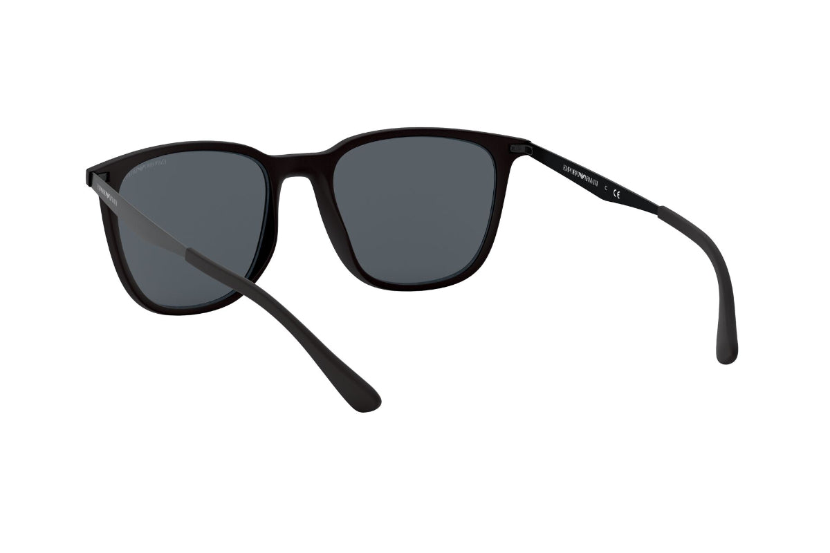 Lentes de Sol Matte Black Emporio Armani