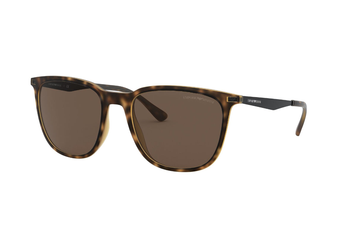 Lentes de Sol Matte Havana Emporio Armani