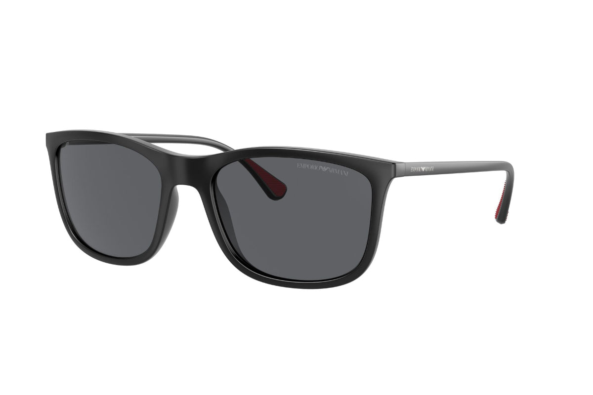 Lentes de Sol Matte Black Emporio Armani