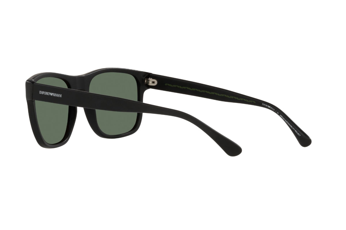 Lentes de Sol Matte Black Emporio Armani