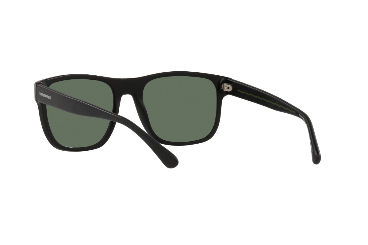 Lentes de Sol Matte Black Emporio Armani