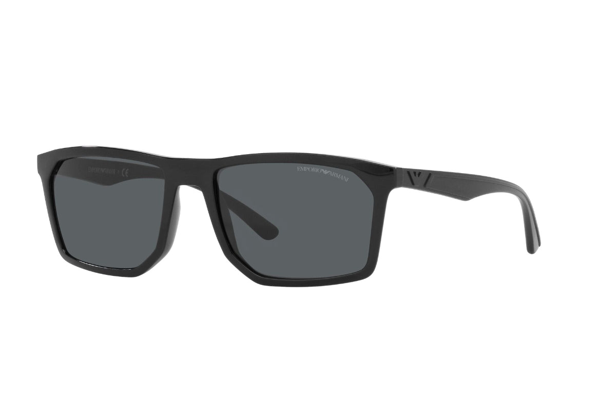 Lentes de Sol Black Emporio Armani