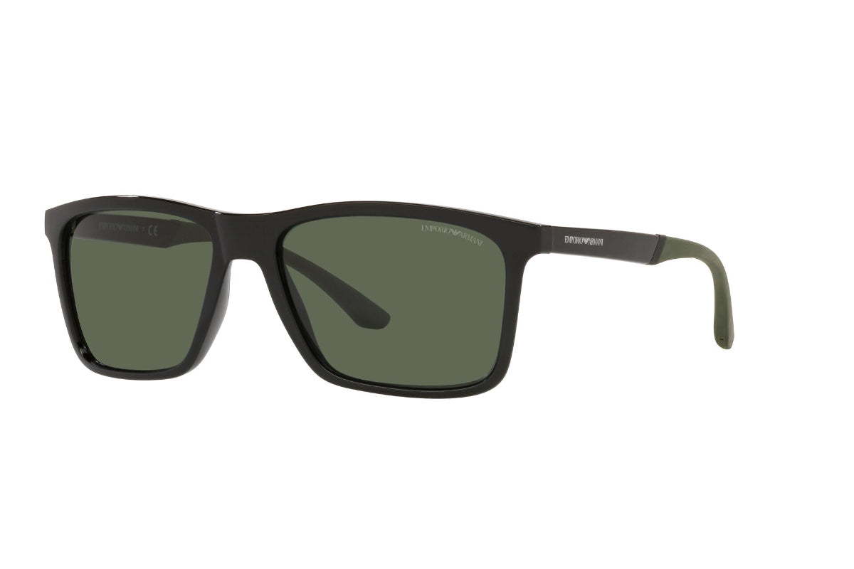 Lentes de Sol Black Emporio Armani