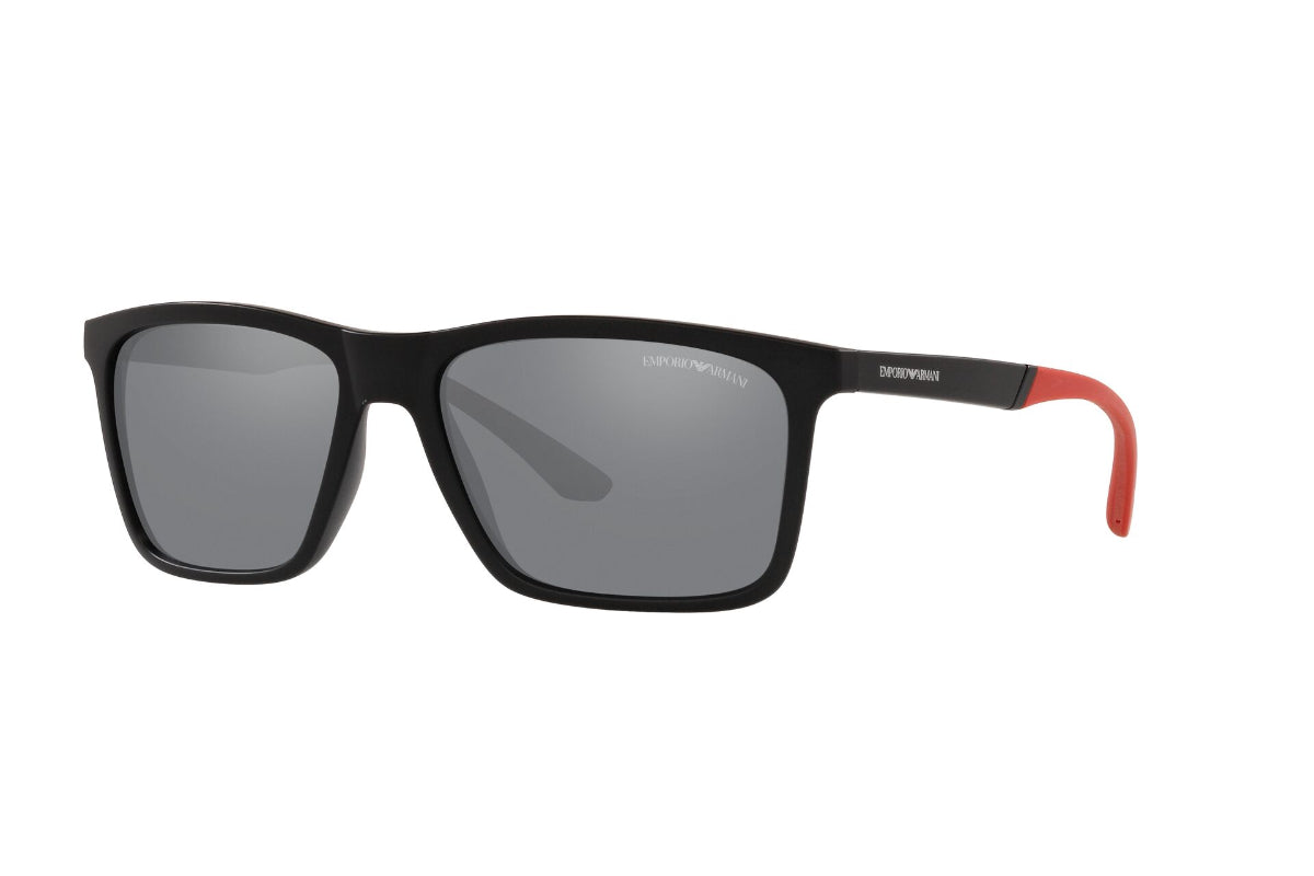 Lentes de Sol Matte Black Emporio Armani