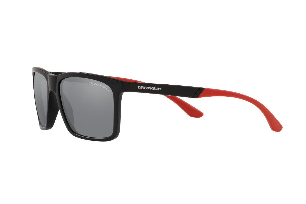 Lentes de Sol Matte Black Emporio Armani