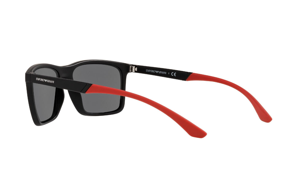 Lentes de Sol Matte Black Emporio Armani