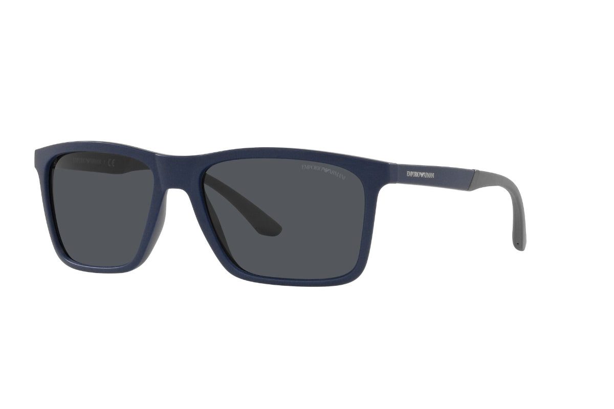 Lentes de Sol Matte Blue Emporio Armani