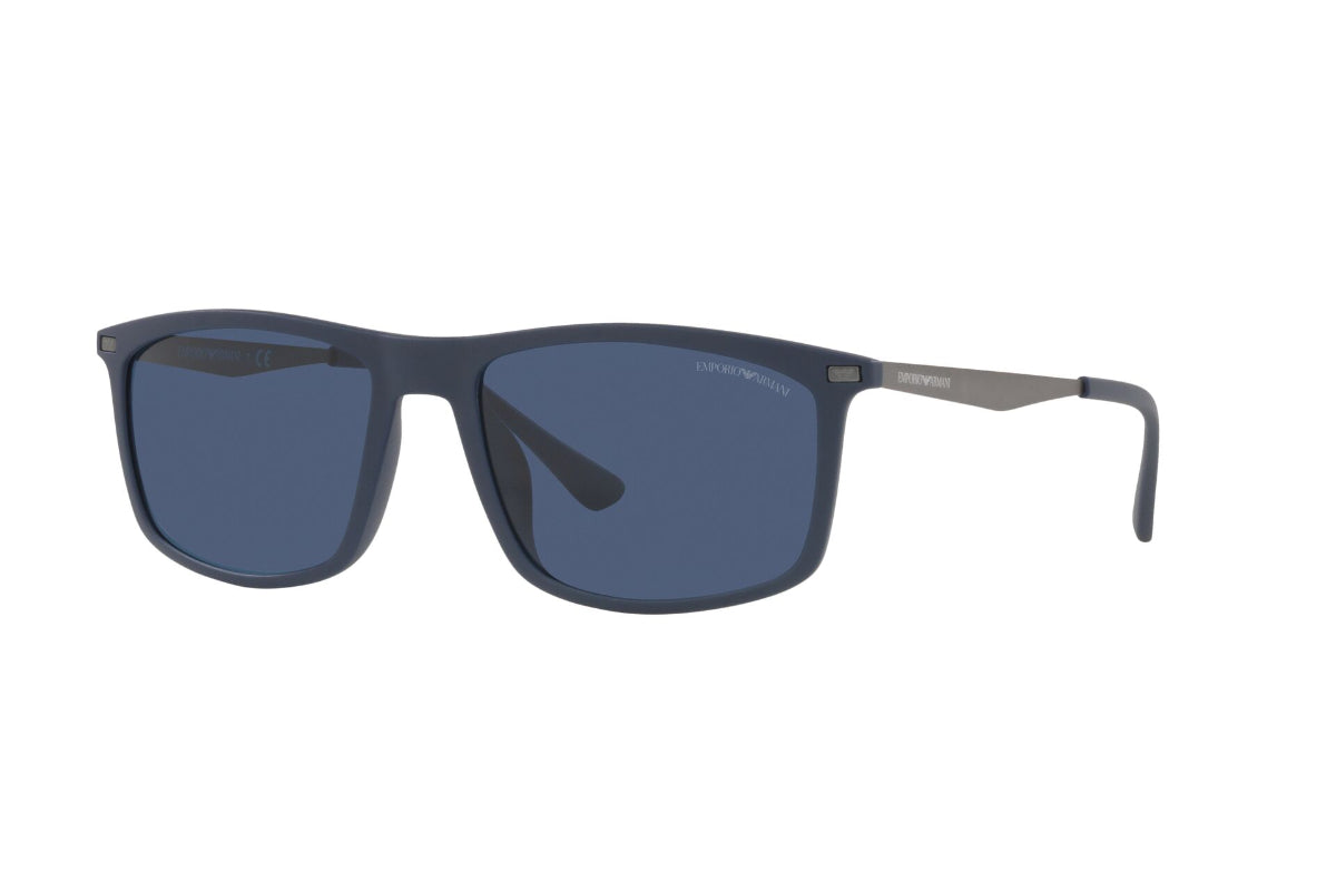 Lentes de Sol Matte Blue Emporio Armani