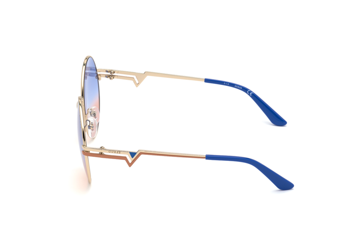 Lentes de Sol Azul Guess