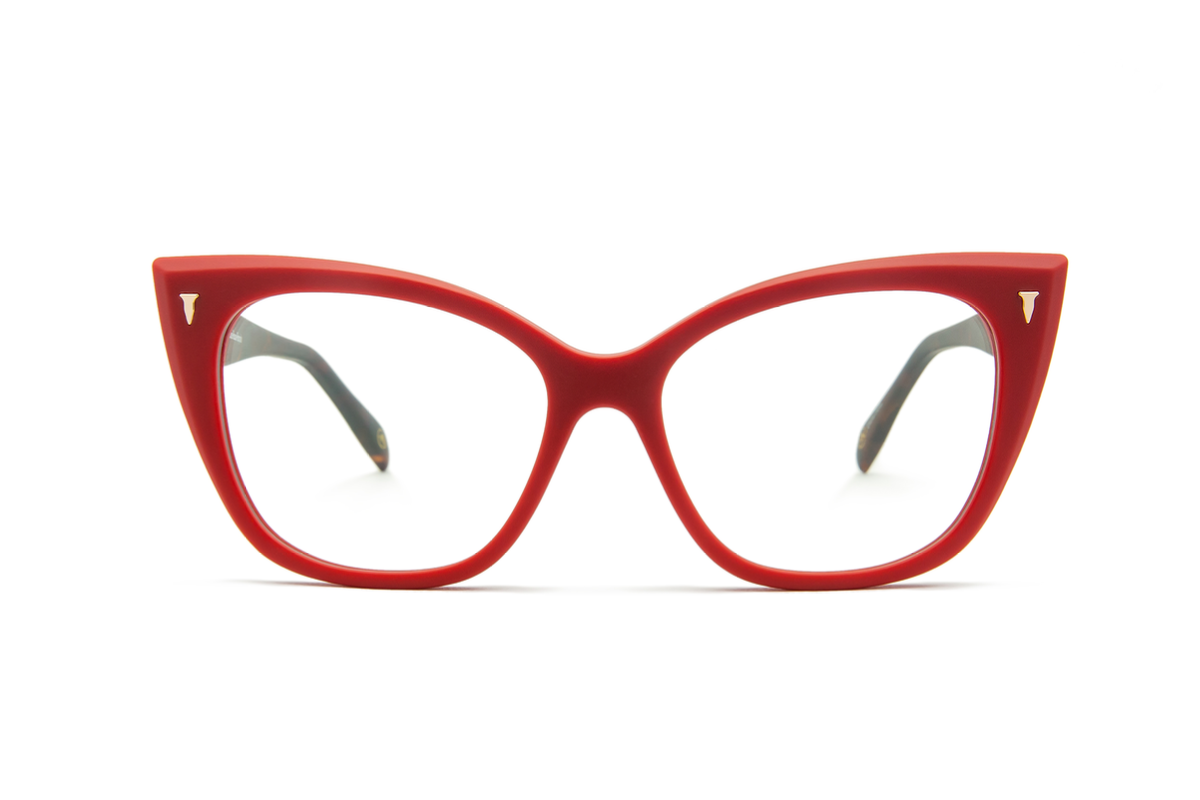 Lentes Ópticos Rojo Mita Eyewear