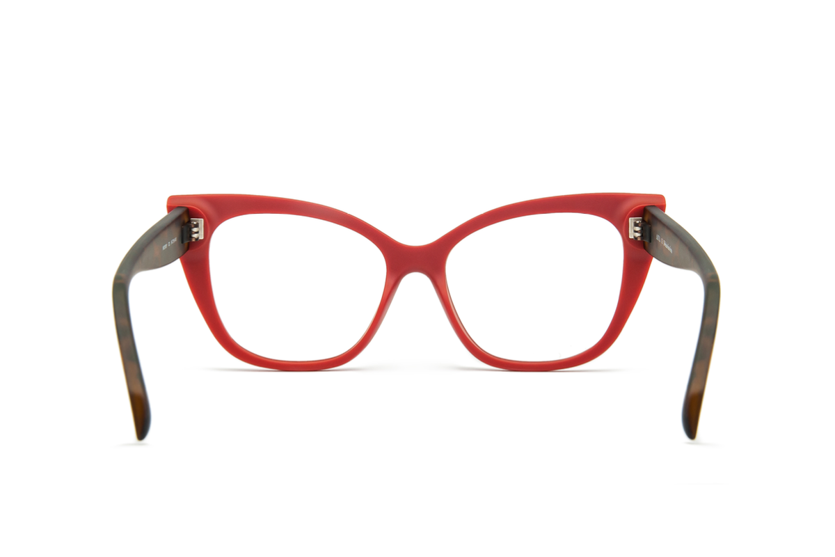 Lentes Ópticos Rojo Mita Eyewear