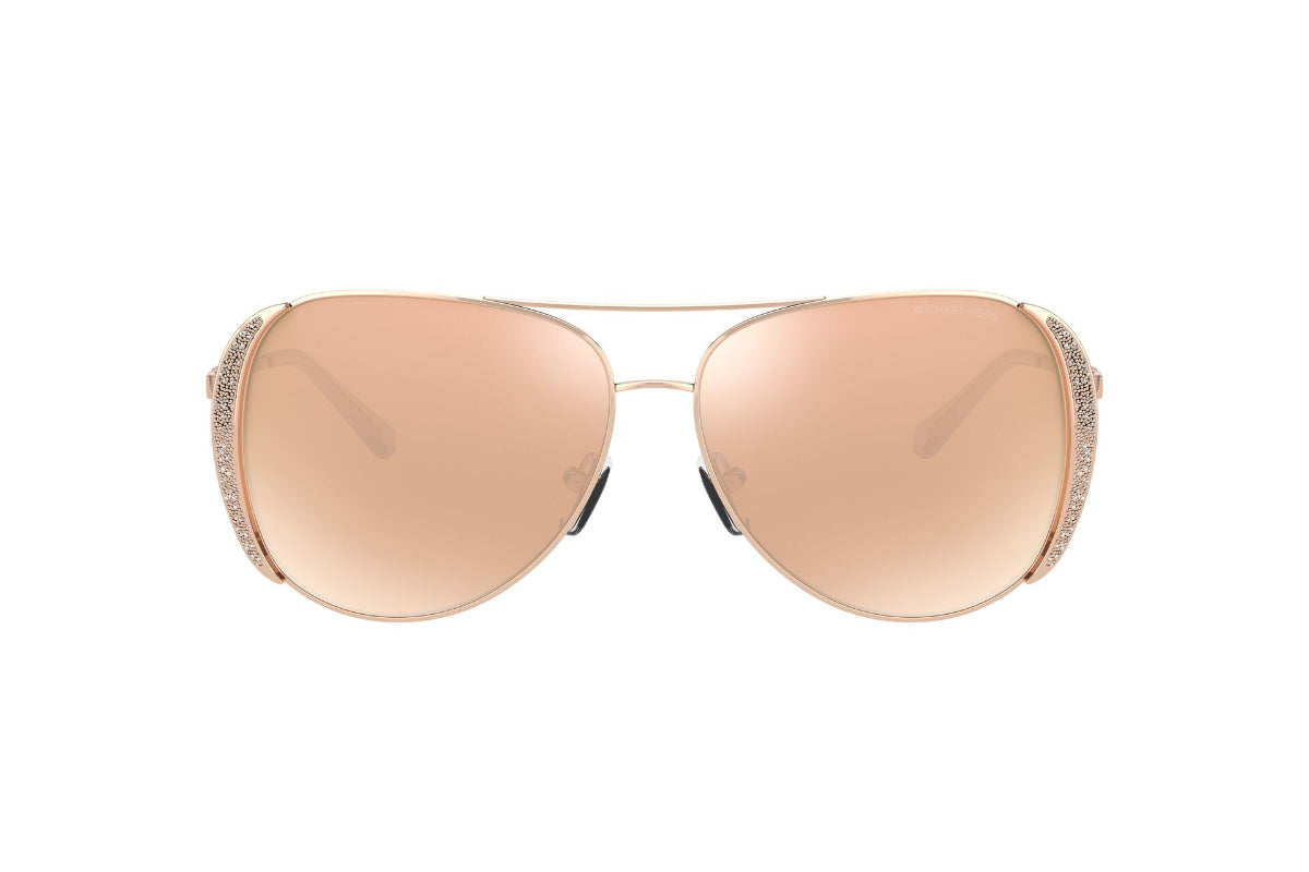 Lentes de Sol Chelsea Glam Rose dorado Michael Kors