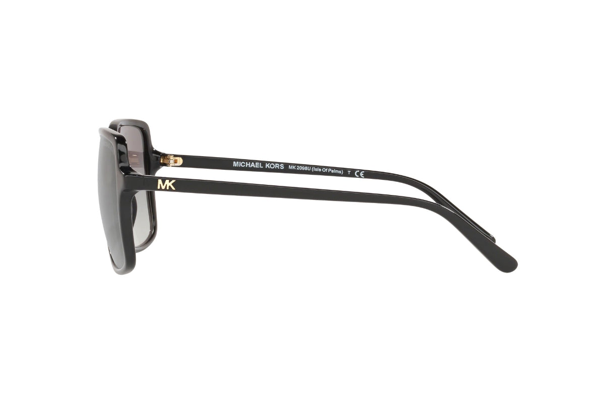 Lentes de Sol Cuadrado Negro Michael Kors