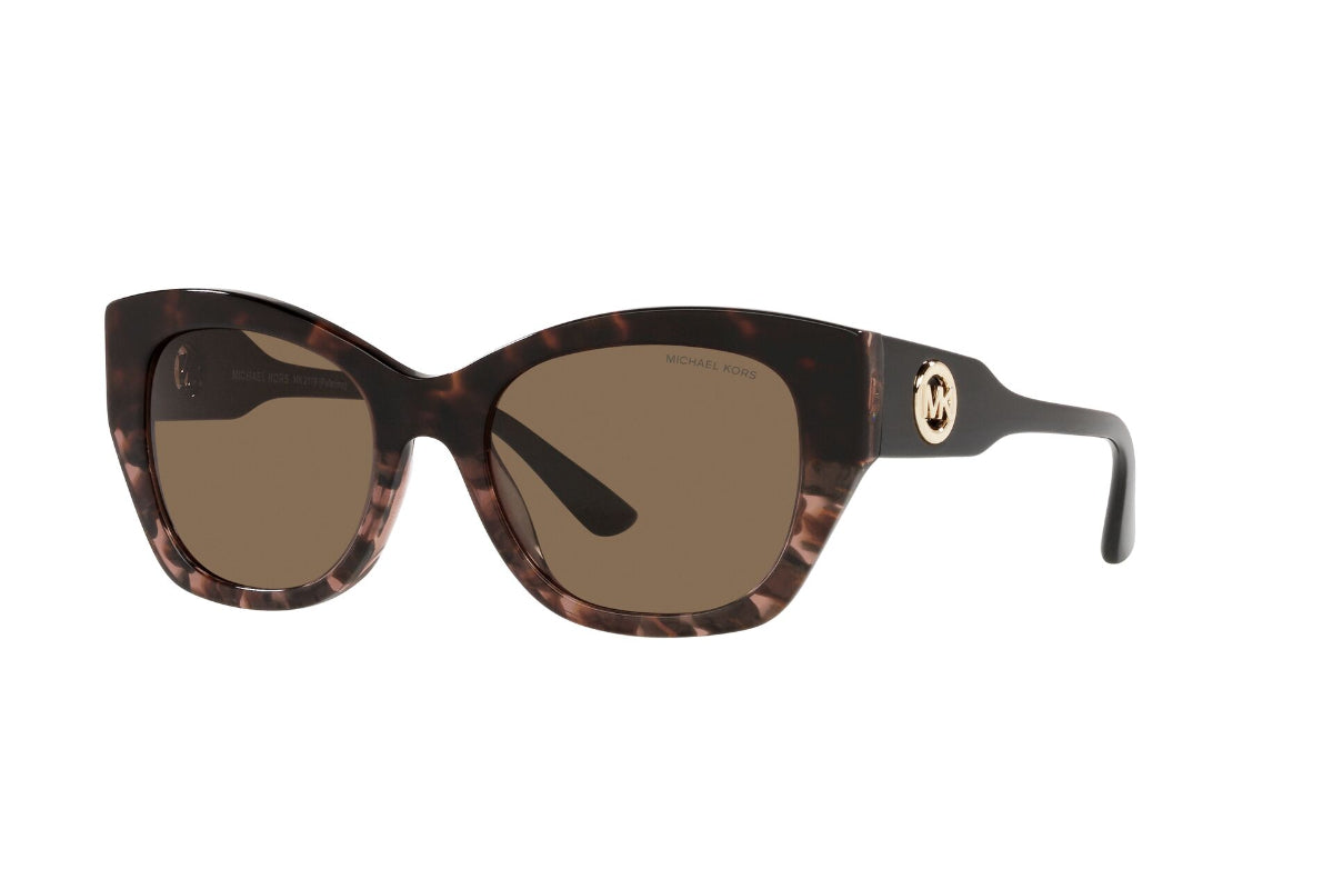 Lentes de Sol Palermo Brown Floral Acetate Michael Kors