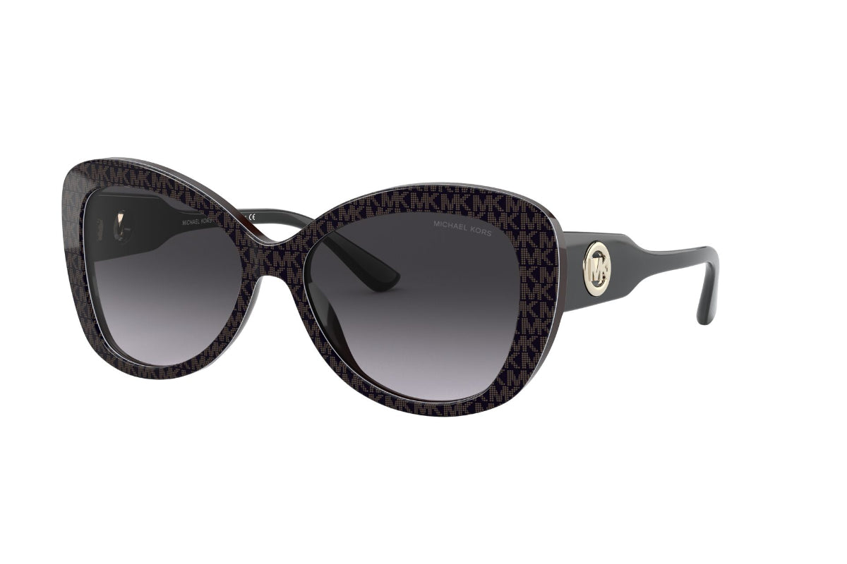 Lentes de Sol Positano Brown Jacqaurd Michael Kors