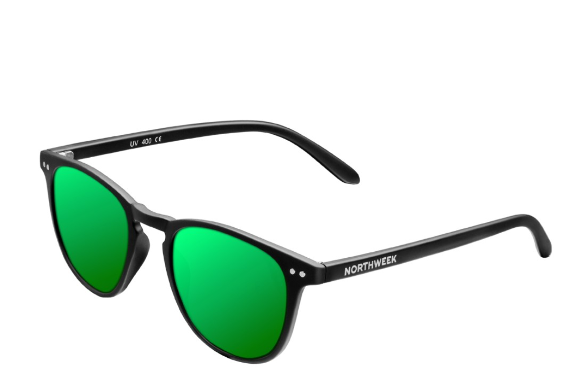 Lentes de Sol Polarizados Wall Verde Northweek