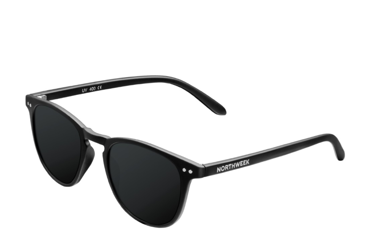 Lentes de Sol Polarizados Wall Negro Northweek