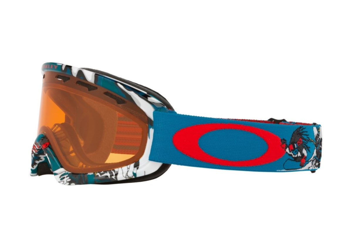 Oakley Frame 2.0 Shady Trees Blue Red Persimmon