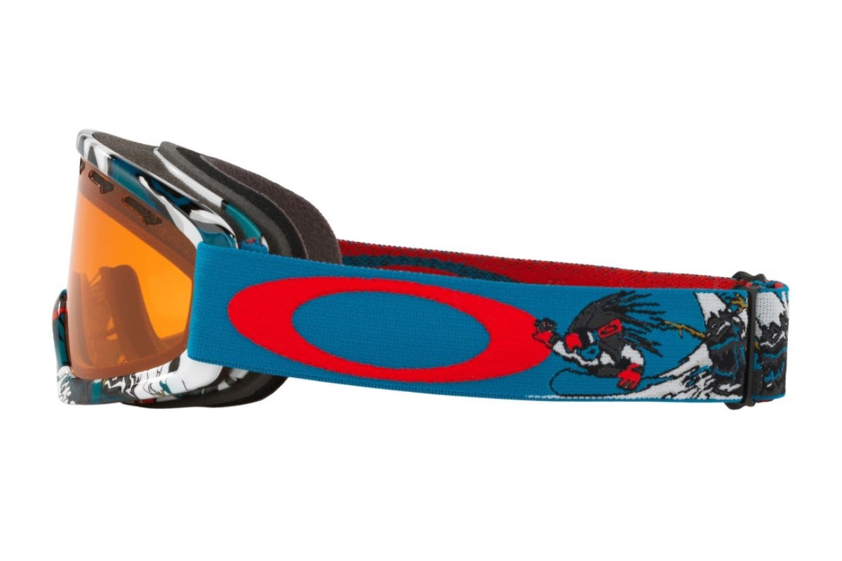 Oakley Frame 2.0 Shady Trees Blue Red Persimmon