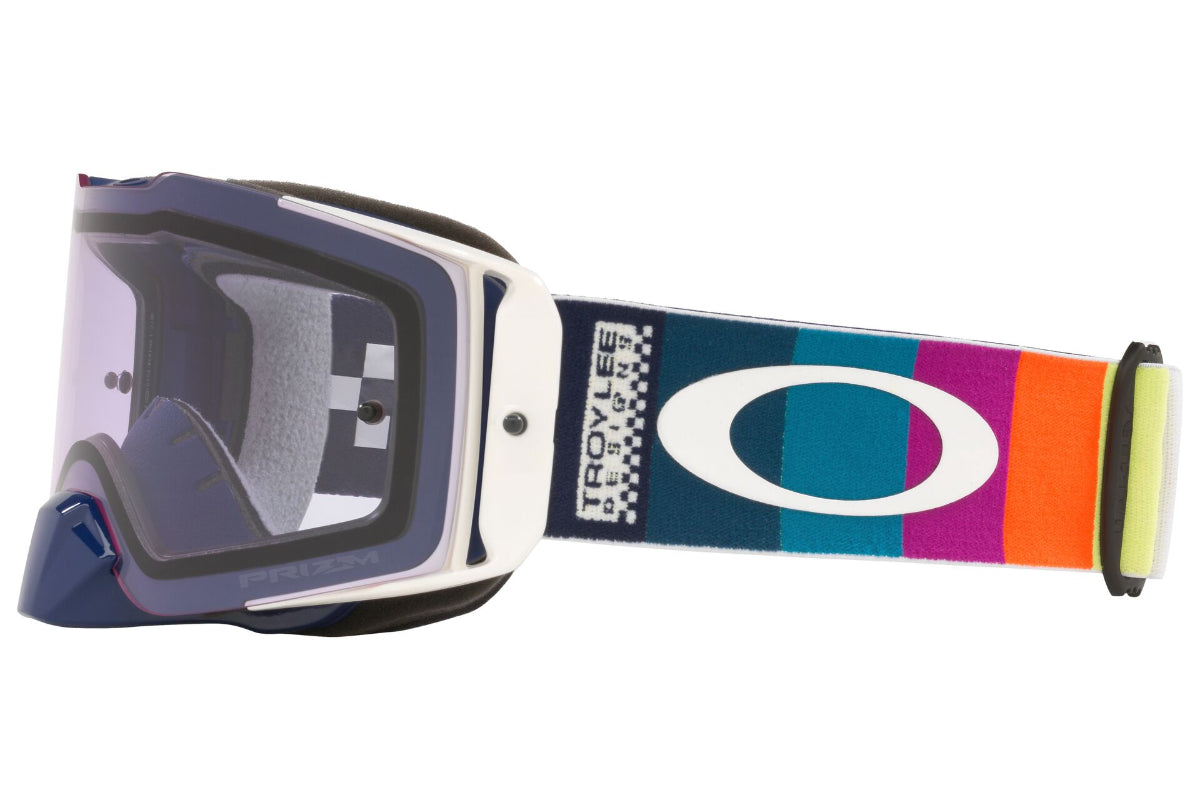 Mx Goggles Front Line Mx Tld Graph White Oakley