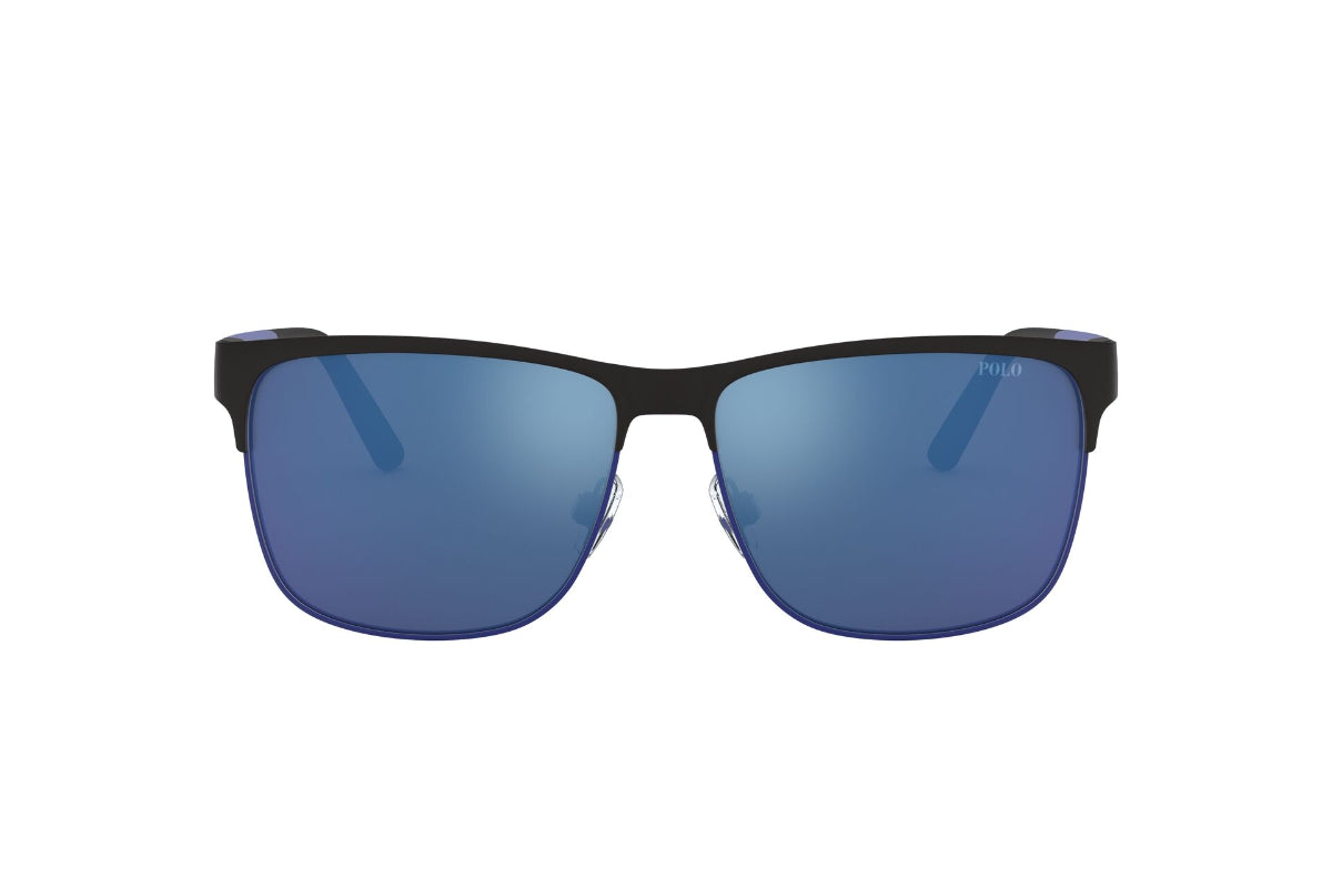 Lentes de Sol Matte Black On Matte Royal  Polo