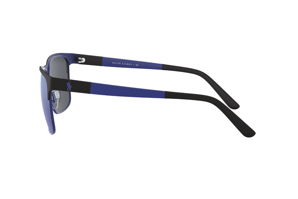 Lentes de Sol Matte Black On Matte Royal  Polo