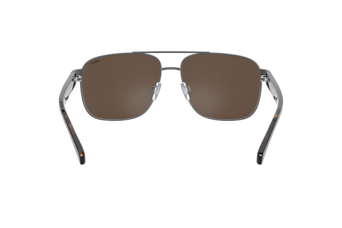 Lentes de Sol Semi Shiny Dark Gun Metal  Polo
