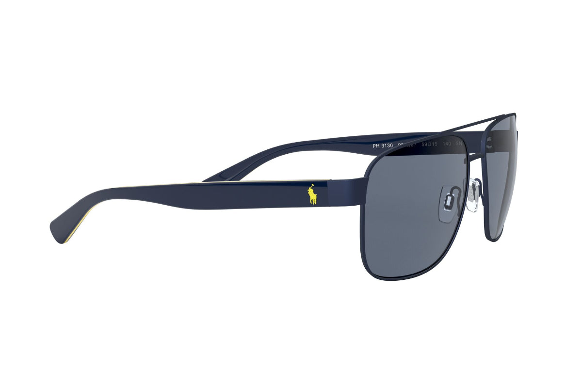 Lentes de Sol Matte Navy Blue  Polo