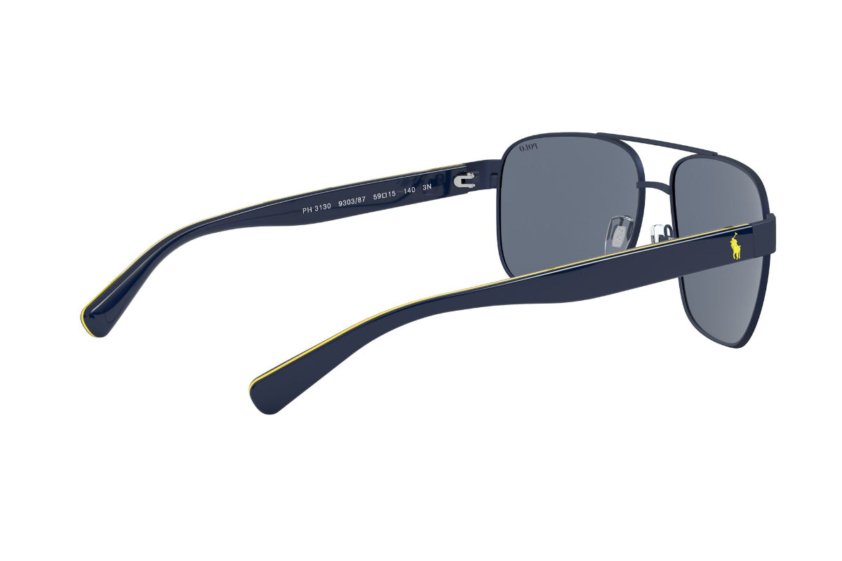 Lentes de Sol Matte Navy Blue  Polo
