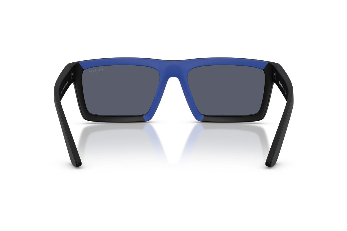 Lentes de Sol Negro Espejados Prada Sport -NOVEDAD