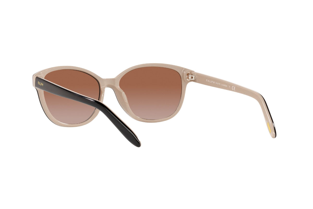 Lentes de Sol Shiny Black On Nude  Ralph