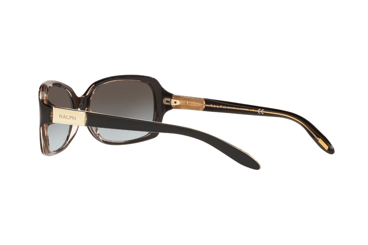 Lentes de Sol Shiny Black On Transp Brown  Ralph