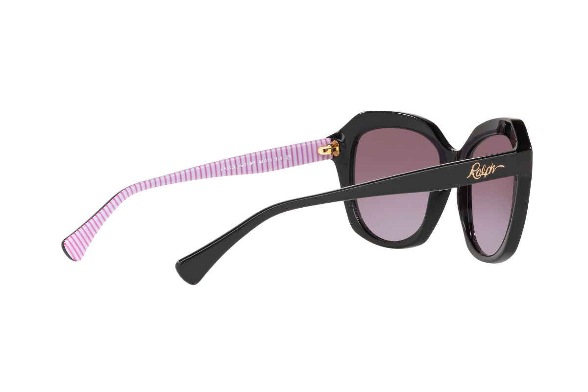 Lentes de Sol Cuadrado Negro Ralph