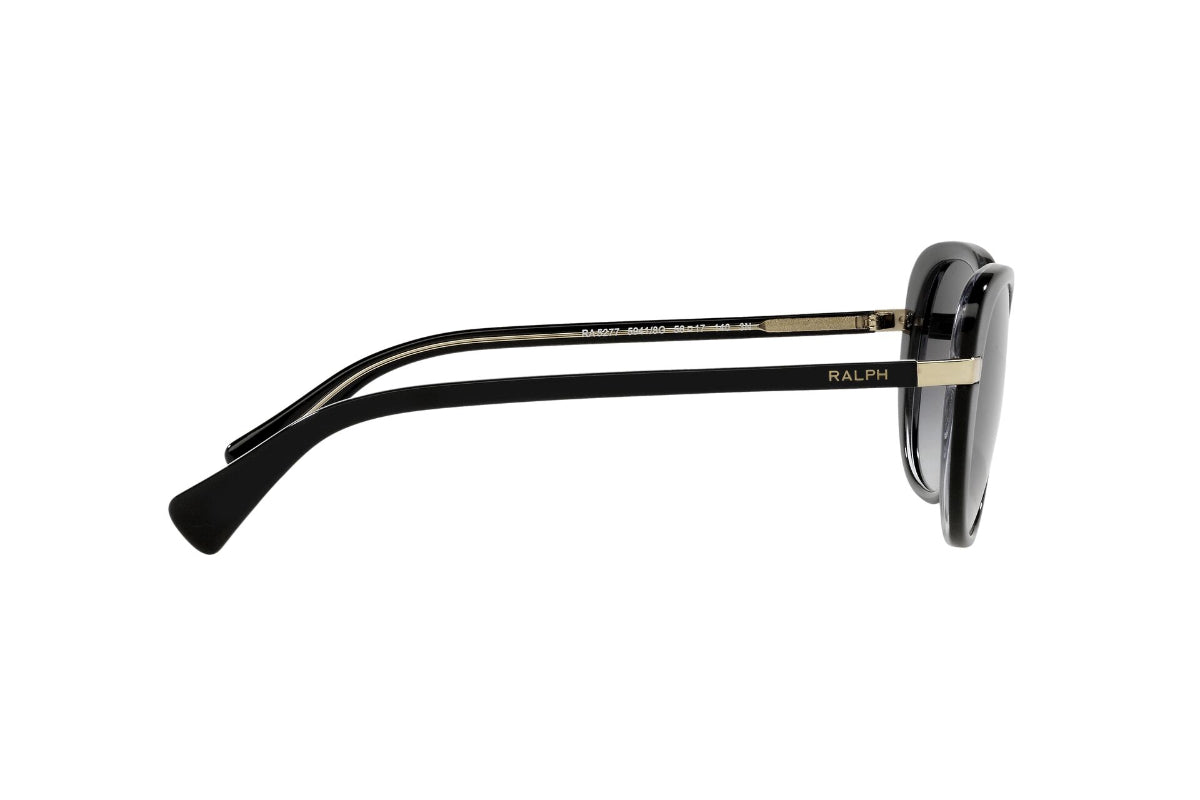 Lentes de Sol Shiny Black On Crystal  Ralph