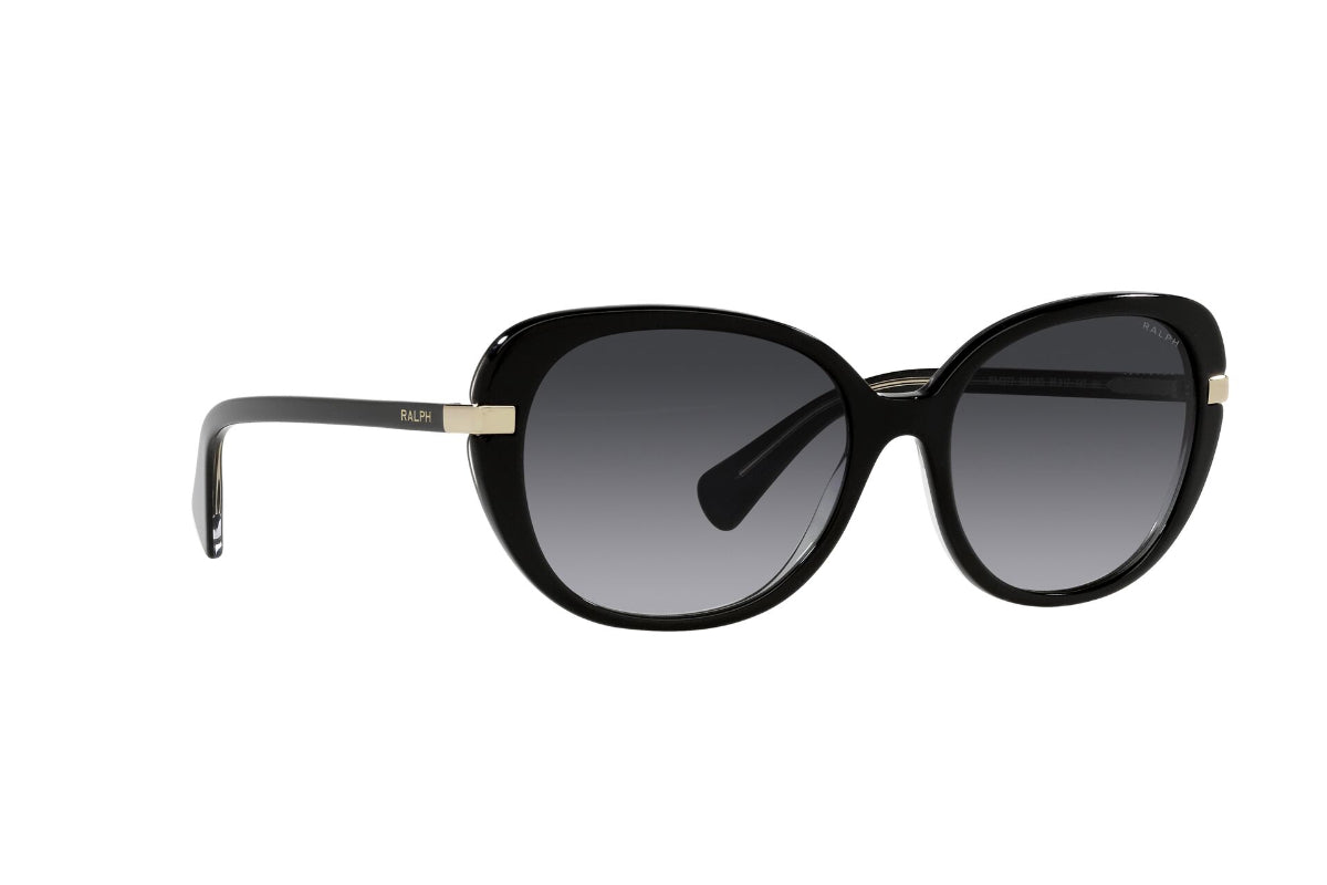 Lentes de Sol Shiny Black On Crystal  Ralph