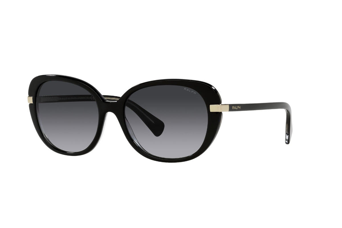 Lentes de Sol Shiny Black On Crystal  Ralph