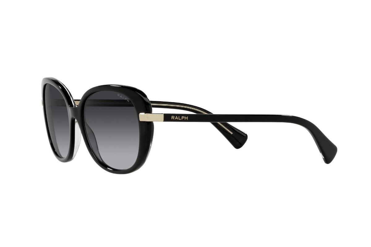 Lentes de Sol Shiny Black On Crystal  Ralph