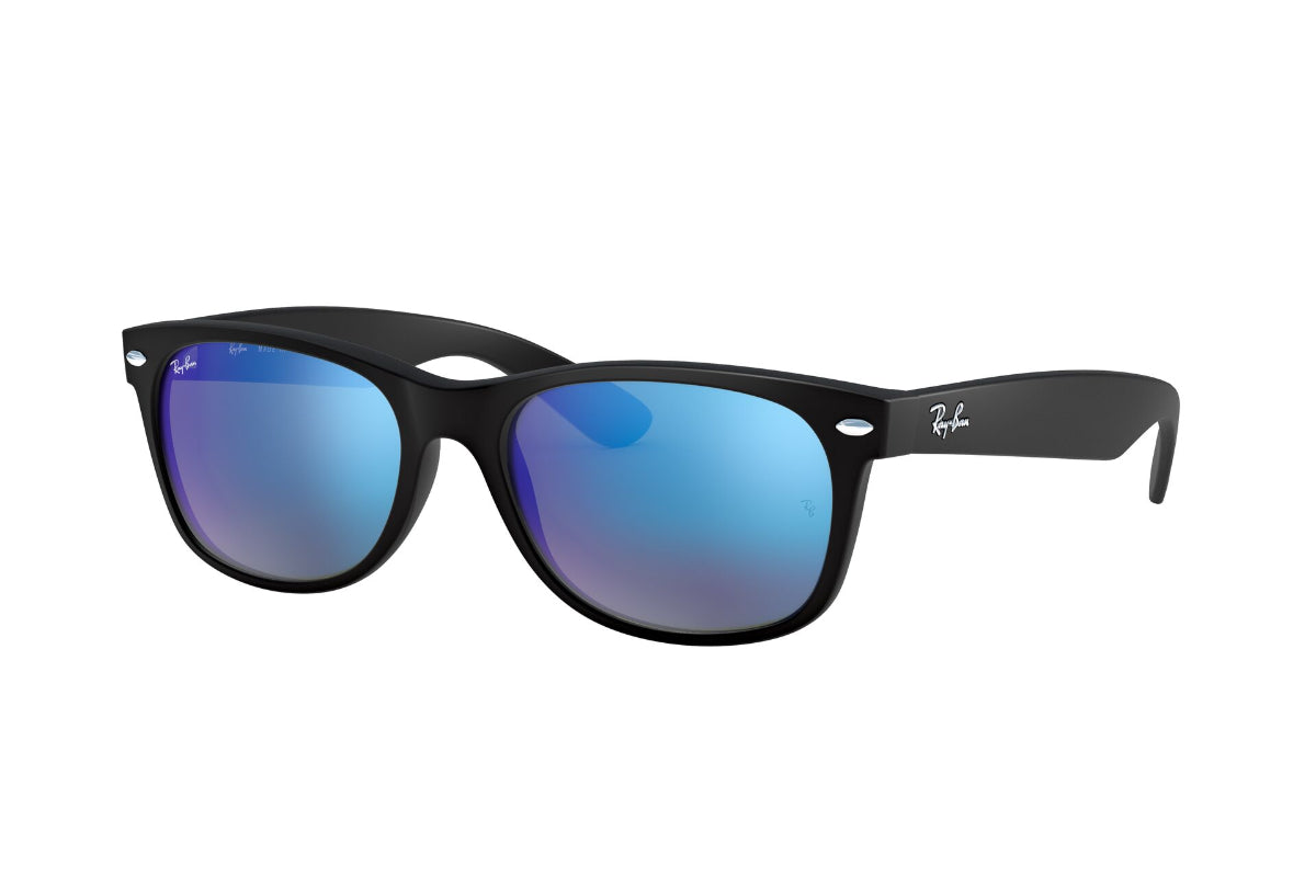 Lentes de sol Ray-Ban New Wayfarer Matte Blue Flash