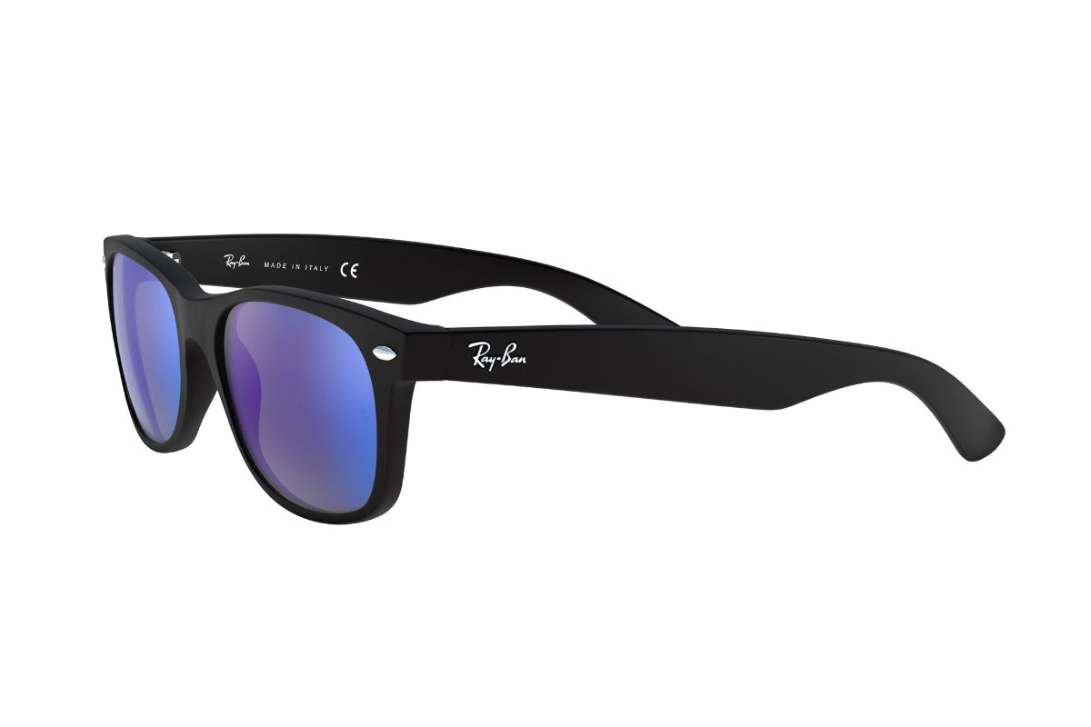 Lentes de sol Ray-Ban New Wayfarer Matte Blue Flash