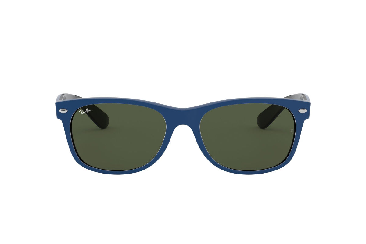 Lentes De Sol New Wayfarer Rubber Blue On Black Ray-Ban