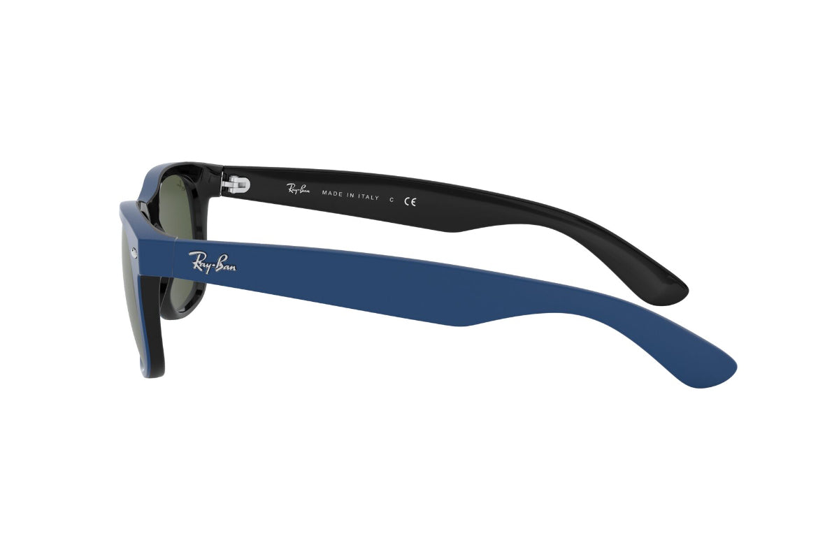 Lentes De Sol New Wayfarer Rubber Blue On Black Ray-Ban